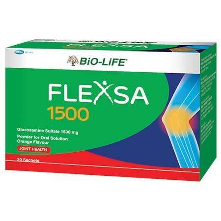 BIO-LIFE FLEXSA GLUCOSAMINE SULFATE 1500MG (30 SACHETS) | Lazada