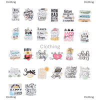 Clothing mother and baby 50pcs motivational phes คำคมสติกเกอร์กันน้ำสำหรับ DIY แล็ปท็อปสเก็ตบอร์ด