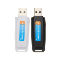 USB Flash Drive Digital Audio Recorder Dictaphone USB Voice Pen Portable U Disk Maximum Support 32GB Memory Card