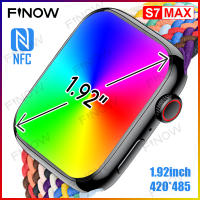 Finow S7 MAX ดูสมาร์ทสำหรับผู้ชาย1.92นิ้ว420*485ชุด7 45มิลลิเมตรสแตนเลส Relógio บลูทูธ S Mart W Atch PK DT7บวก M7