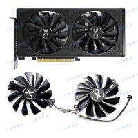 XFX/XFX RX6600 6600XT 6650XT ฉบับหมาป่าสีดำการ์ดจอ FY010010M12LPA พัดลมทำความเย็น (ต้นฉบับและของแท้รับประกัน3ปี