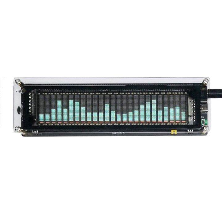 เครื่องวิเคราะห์สเปกตรัมเสียง-ak2515-5v-vfd-เครื่องวัดระดับเสียง-vu-meter-display-หน้าจอ