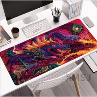 Hyperbeast Gaming Mouse Pad แล็ปท็อปอุปกรณ์เกมแป้นพิมพ์คอมพิวเตอร์เครื่องเกมลื่นพรม Csgo แผ่นรองเมาส์อะนิเมะโต๊ะเกม