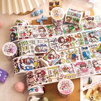 [COD] Xinmo sweet special oil tape series cute cartoon characters diy hand account decoration landscaping 5 types