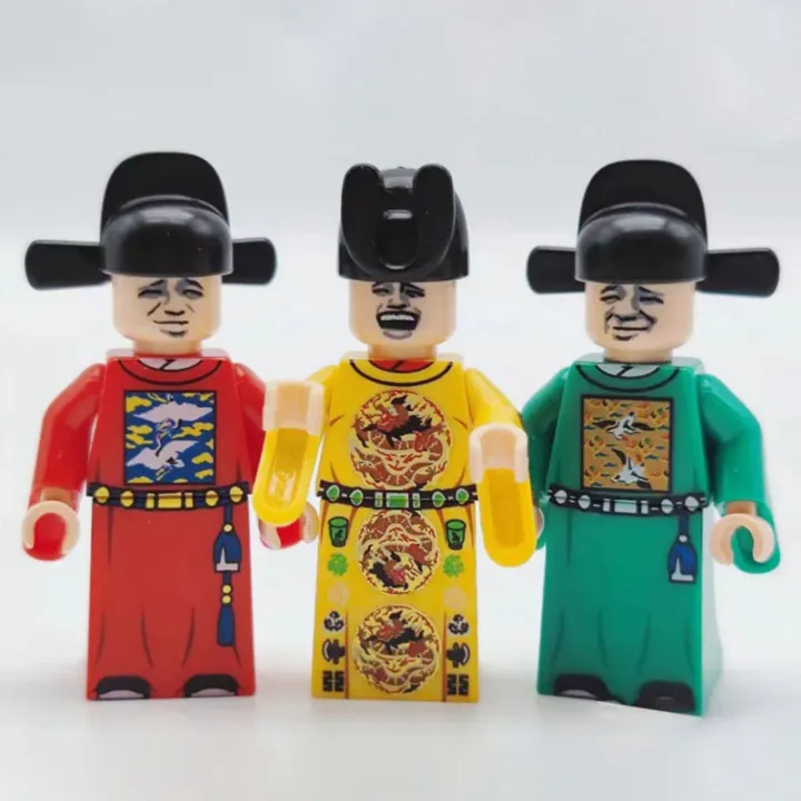 moc-ตลกใบหน้าของขวัญวันเกิดการศึกษาของเล่นสำหรับเด็ก-diy-อาคารบล็อก-minifigures-อิฐภาพยนตร์