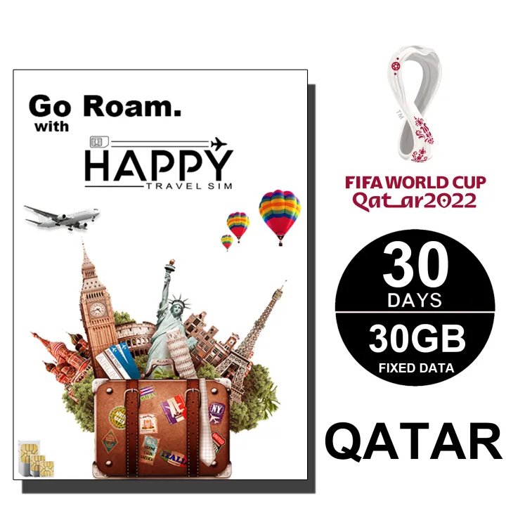 Qatar Data Roaming SIM Card, Qatar SIM Card Lazada