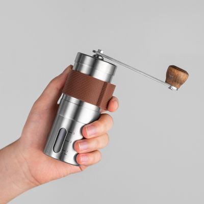 （HOT NEW）เครื่องบดกาแฟแบบใช้มือเครื่องบดกาแฟแบบหมุนได้