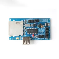 ;[-[; CH376 CH376S IC USB Development Board Evaluation Board Module SD Card Crystal Oscillator Serial Port For Arduino