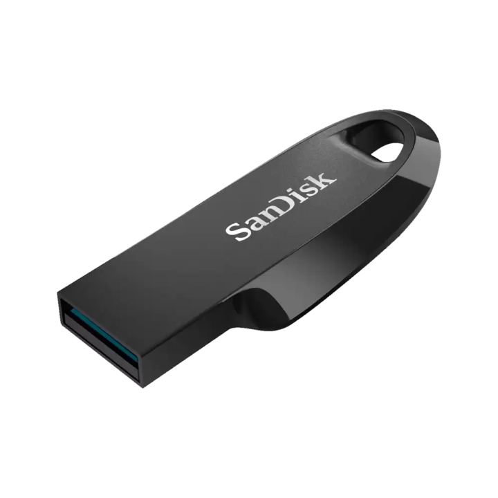 sandisk-ultra-curve-usb-3-2-gen-1-64gb-แฟลชไดร์ฟ-สีดำ-ของแท้-ประกันศูนย์-5-ปี