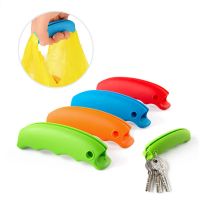 【jw】∈❉  Silicone Carrier Device Labor Saving Shopping Carry Holder with Keyhole Handle Grip Accessories