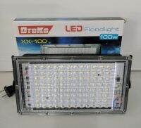 100W สปอตไลท์ Spotlight LED Floodlight 100W (ใช้ไฟบ้าน 220V) แสงสีเหลือง