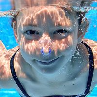 Silicone swimming nose clip earplugs suit swimming waterproof earplugs nose clip supplies soft and comfortable Accessories Accessories