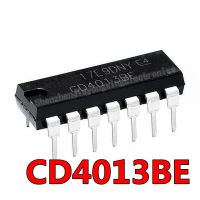 10pcs/lot New CD4013BE CD4013 Dual D-type flip-flop IC DIP-14 WATTY Electronics