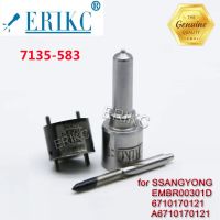 ERIKC 7135-583หัวฉีดชุดเครื่องมือซ่อมวาล์ว9308-625C ชุด A6710170121 G374 H374PBD สำหรับ EMBR00301D SSANGYONG 6710170121