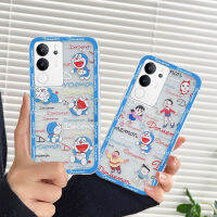 เคสโทรศัพท์Vivo V29 5G 2023ยอดนิยมลายน่ารักการ์ตูนโดราเอมอน Nobita เนื้อโปร่งใสกันกระแทกนิ่มซิลิโคนเคส Vivo V29 5G เคสโทรศัพท์คลาสสิก