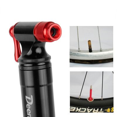 Bicycle CO2 Inflator Fits Pumping Threaded 16/12/8G Scrader Valve Road MTB Tire Quick Unthreaded 16G Cartridge Bike Accessories