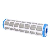 6pcs 10 Inch Stainless Steel Wire Mesh Filter Cartridge Water Purifier Pre Filter for Scale Prevention