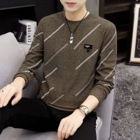 CODHaley Childe 卫衣 长袖T恤 男士 针织衫 秋衣打底衫韩版秋冬Autumn and winter new mens long sleeved T-shirt knitwear student autumn bottomed shirt Korean youth sweater