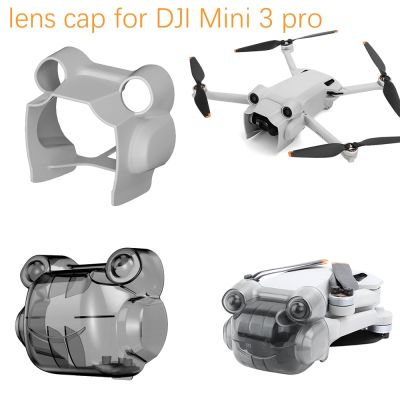 Lens Cap for DJI Mini 3 Pro Drone Protective Cover Lens Hood Anti-glare Gimbal Camera Guard Props Fixer Accessories