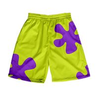 Mens Swimwear Patrick Star Short Beach Shorts Pant Quick Dry Beachwear Swim Trunk Swimsuit Surf Board Pants