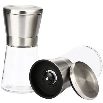 Premium Stainless Steel Salt and Pepper Grinder Sea Salt Grinder &amp; Pepper Grinder