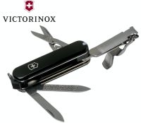 (ส่งฟรี)กรรไกรตัดเล็บ Victorinox Nail Clip Black 580 Multi-Tool 0.6463.3US2 สีดำ