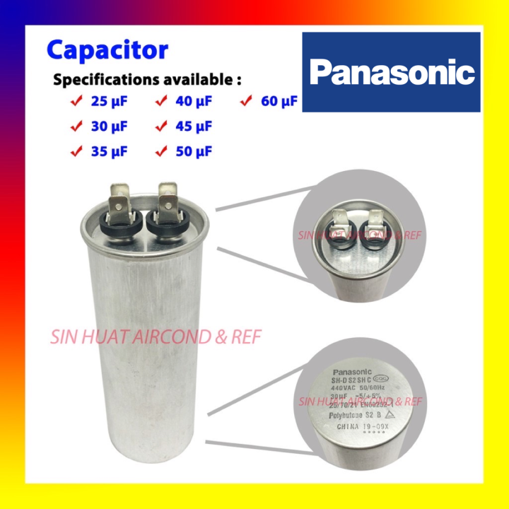 Panasonic Capacitor for Air Conditioner Compressor Capacitor
