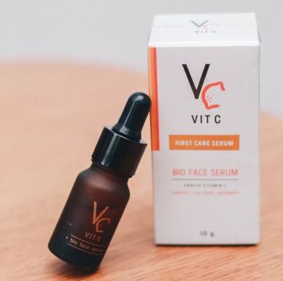 VC Vit C Bio Face Serum 10 ml. เซรั่มวิตซีน้องฉัตร