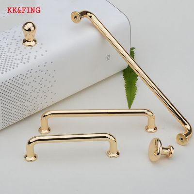 【LZ】❧✁  KK FING European Luxury Gold Zinc Alloy Cabinet Handles and Knobs Kitchen Cupboard Wardrobe Door Pulls Furniture Handle Hardware