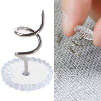 20pcs Bed Sheet Clip Fixer Sofa Cushion Blankets Cover Slip-Resistant Grippers Home Transparent Twist Nail Holder Fixing Bedding Accessories