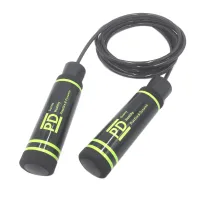 Skipping Rope, Indoor Sporting Goods, Fitness Steel Wire Skipping Rope, Adjustable Skipping Rope with Bearing