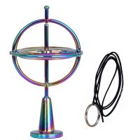 【DT】 Colorful Fingertip Gyroscope Decompression Finger Gyroscope Toy for Children Gift Scientific Metal Gyro Pressure Relieve Toy  hot