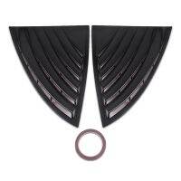 for Model 3 2018-2020 Rear Window Louvers Scoops Spoiler Carbon Fibre ABS