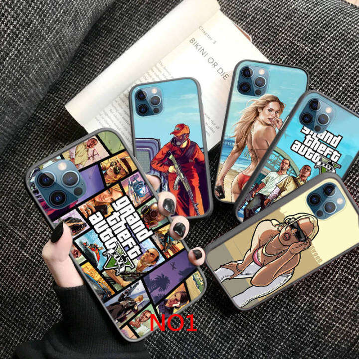 Gta 5 Grand Theft Auto V Phone Case For Samsung Note 20 Ultra 10