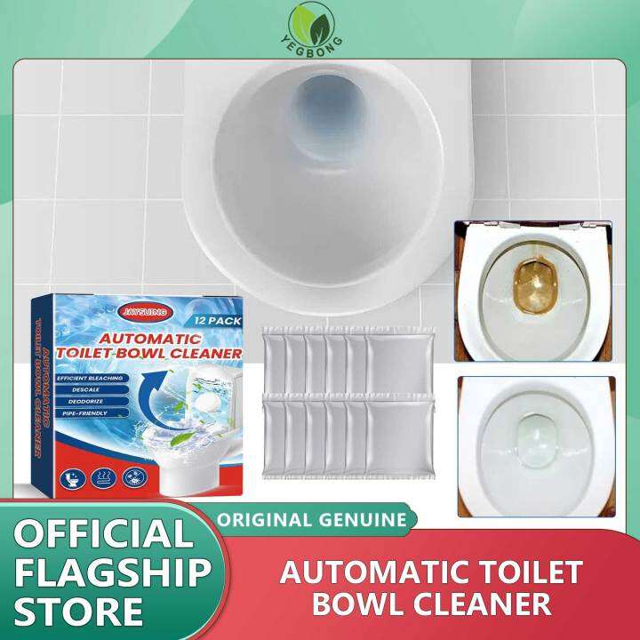 Yegbong Automatic Toilet Bowl Cleaner Effervescent Tablet for Toilet Fast Remover UrineStain