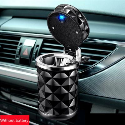 hot！【DT】✐☍❐  Car Ashtray With Alloy Ash Tray Aluminum Cup Smokeless Retardant Accessories