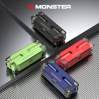 Original Monster XKT08หูฟังสำหรับเล่นเกม Ture หูฟังไร้สายบลูทูธ5.3 Latency ต่ำลดเสียงรบกวนหูฟังชุดหูฟัง New