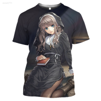 2023 NEW Super Sexy And Cute Anime Printed Short Sleeved T-shirt, Suitable for Girls to Wear 3d Summer Oversized Pullover, Fashionable Mens T-shirt brand new T-shirt