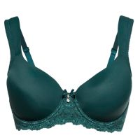 Bra Thin Lace Sexy Wide Shoulder Strap Bra Borderless Thin Comfortable Breathable Underwear