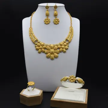 Gold jewelry set deals with price