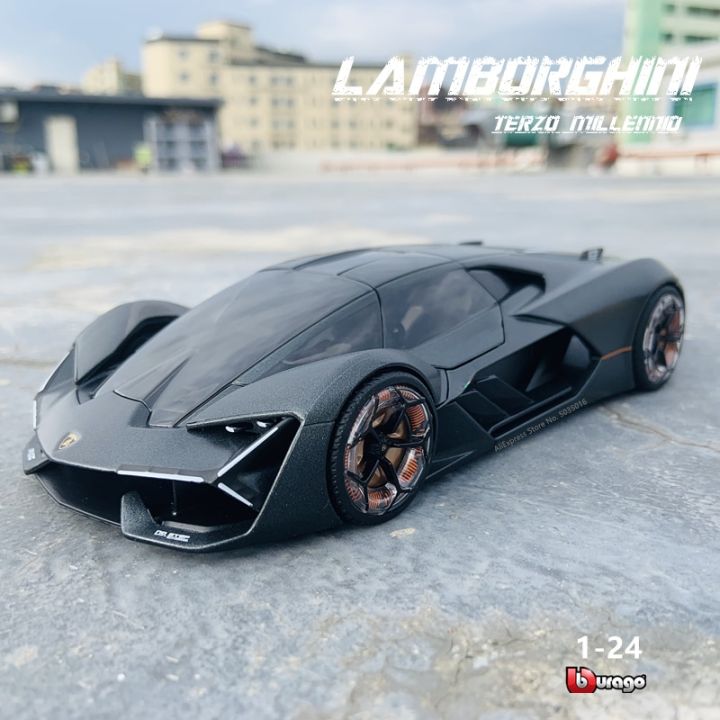 Bburago 1:24 Scale Lamborghini Terzo Millennio Sports Car Model Alloy  Diecast Toy Collection Metal Vehicle Collectible - AliExpress