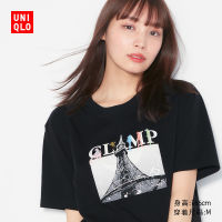 Uniqlo เสื้อยืดพิมพ์ลายหนีบผู้หญิง (UT) (สไตล์หลวมแขนสั้น) 465741 UNIQLO