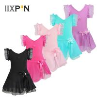 Kids Girls Tutu Ballet Dance Dress Leotard Gymnastic Fancy Dancewear Dance Costume Leotard Ballet Dress Ballerina Dress Kids