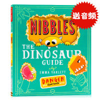 [Spot]Nibbles the dinosaur Guide English original picture book hole Book Small mechanism flip game enlightenment interesting story Picture Book Emma yarlett