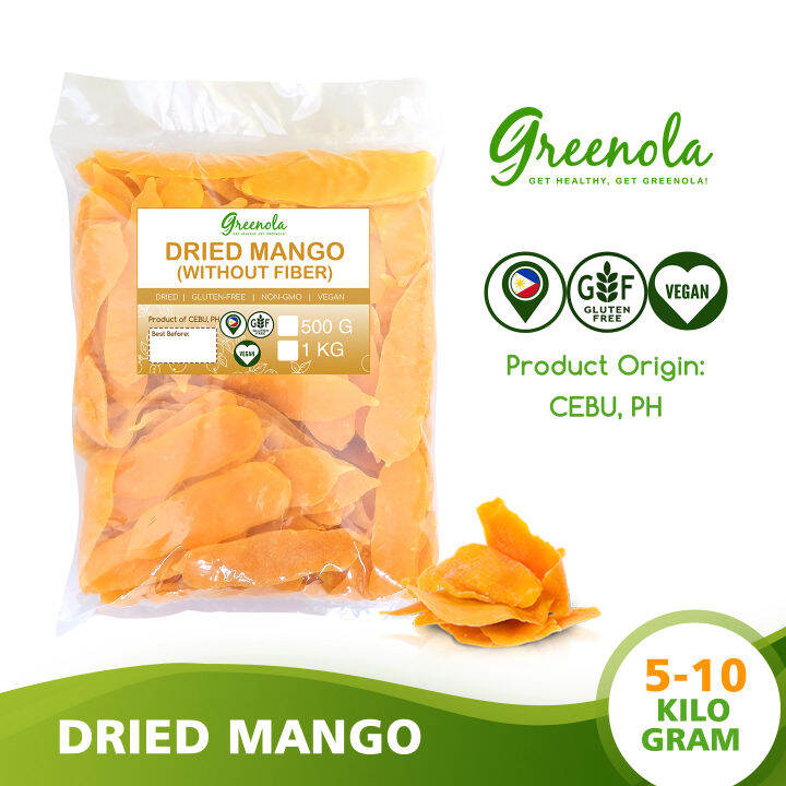 Greenola Dried Mango (Bulk) 10 kgs Lazada PH
