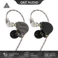 ?【 Readystock】 + Gratis Ongkir?หูฟังอินเอียร์ Hi-Fi ZX1 QKZ หูฟัง1DD ตัดเสียงรบกวนสำหรับเล่นกีฬาเบสโลหะ EDX Pro ZST ZSX ZS1 ZSN PRO