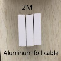 10 pcs/batch new box OD 3.0 high quality aluminum foil 1 m 3 ft 2 m 6 ft USB data sync charger cable for 6 7 8 with green label