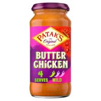 Pataks Butter Chicken Sauce 450g. (BBD 30/09/24)