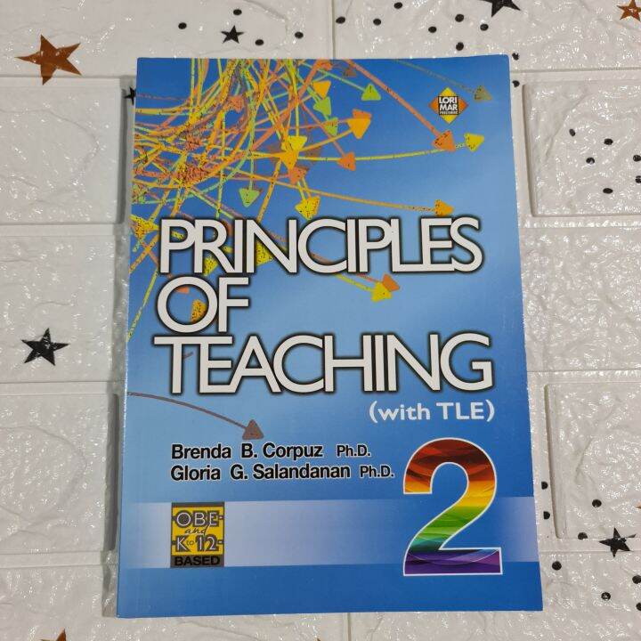 Principles Of Teaching 2 ( With TLE ) By Brenda B Corpuz | Lazada PH