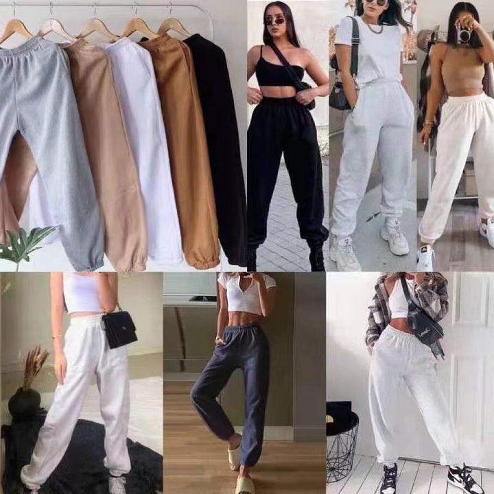 SWEATPANTS BAGGY JOGGER Oversized Pants | Lazada PH